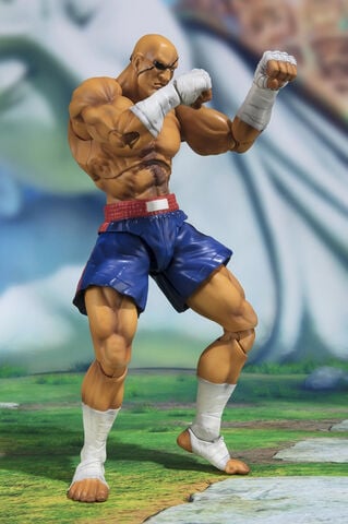 Figurine S.h. Figuarts - Street Fighter - Sagat